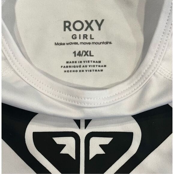 Roxy Girl Standard Whole Hearted Long Sleeve UPF 50 Rashguard - Picture 6 of 6